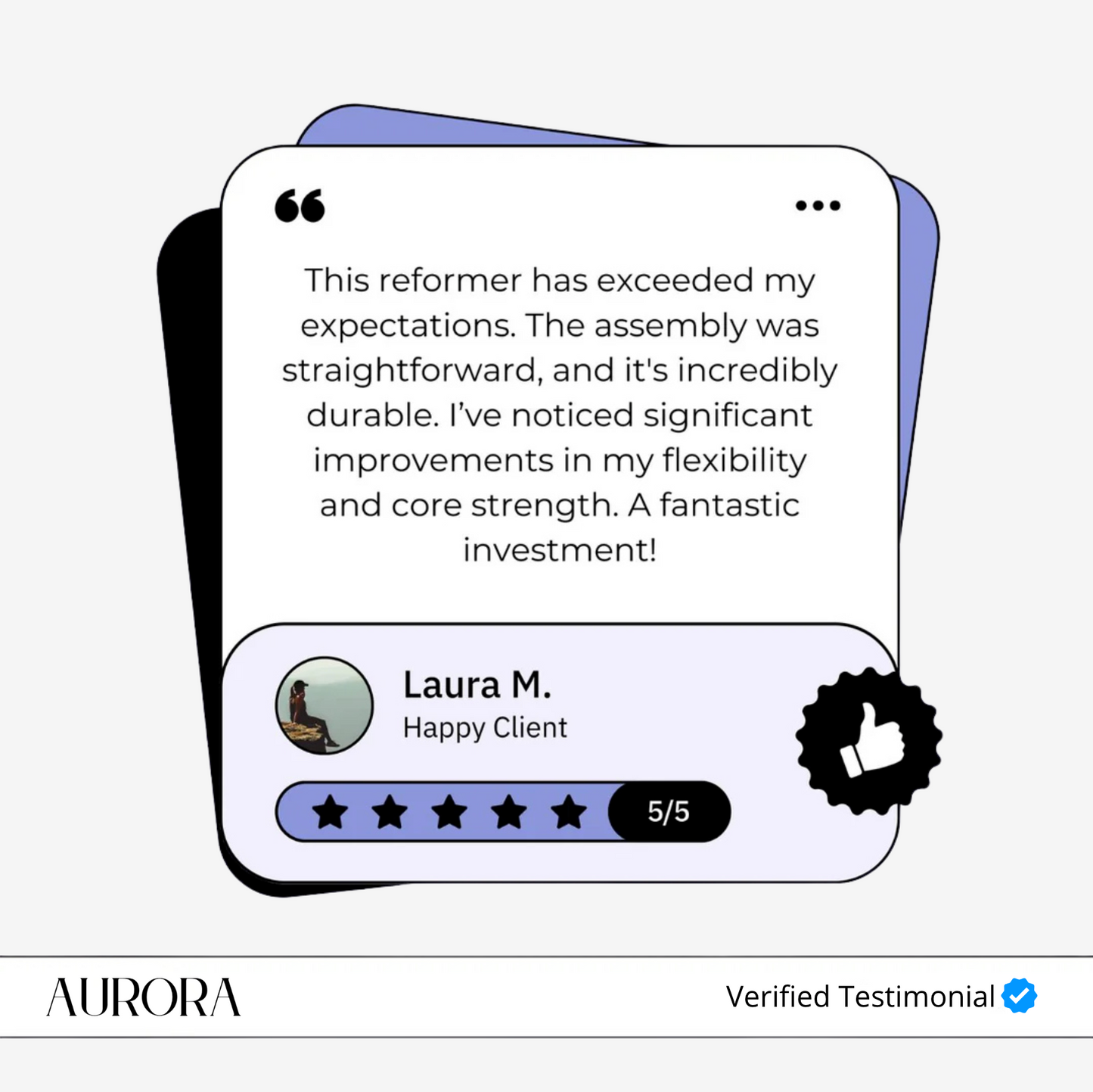 Aurora Portable Pilates Reformer